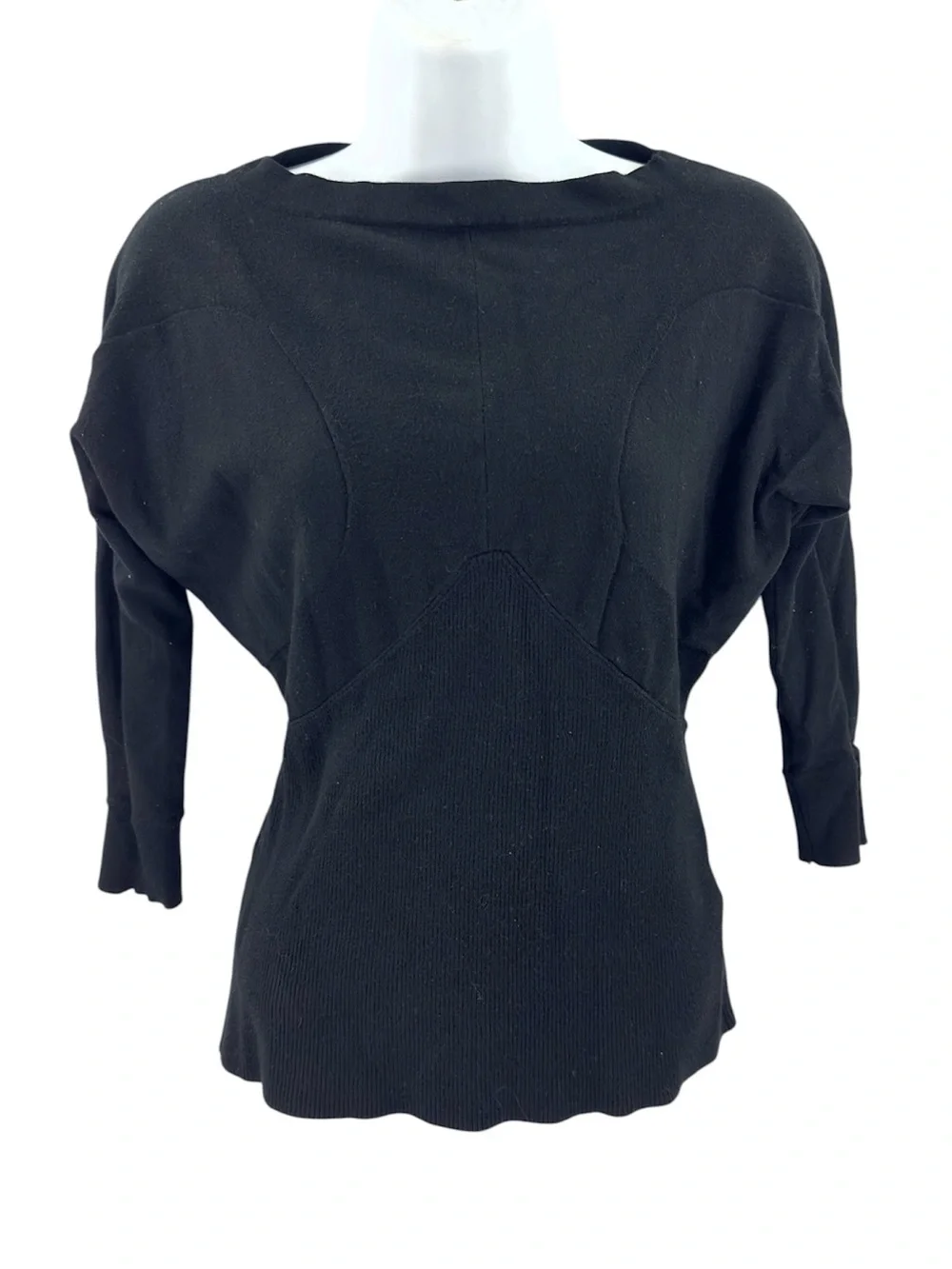 Gianni Versace Sweater Top Womens Size 44 US Large Medusa Luxury Stretch Dolman
